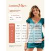 imageSummer Mae Ribbed Maternity One Piece Swimsuit Dress Cutout Bathing Suit with Builtin Pocket Short Swimwear Tie Knot SkirtBlack