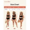 imageSummer Mae Seamless Maternity Bikini Swimsuit One Size Fits SXL Two Piece Bathing Suit Ribbed High Waist Pregnancy SwimwearBlack