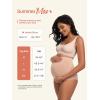 image:imageSummer Mae Maternity Underwear Soft Breathable HighWaist Pregnancy Seamless Over Bump Panties for Women2 Black 2 Grey4 Pc
