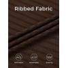 image:imageSummer Mae Ribbed Plus Size One Piece Swimsuit Women Tummy Control VWired Bathing Suit 2025 Swimwear Brown 22 Plus