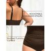 image:imageSummer Mae Ribbed Plus Size One Piece Swimsuit Women Tummy Control VWired Bathing Suit 2025 Swimwear Brown 22 Plus