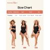image:imageSummer Mae Seamless Maternity One Piece Swimsuit One Size Fits SXL Bathing Suit Ribbed UShaped Back Pregnancy SwimwearBlack
