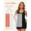 image:imageSummer Mae Plus Size Swim Romper One Piece Swimsuit Women Blouson Bathing Suit with Pockets 2026 Modest SwimwearBlack