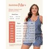 image:imageSummer Mae Plus Size Swim Romper One Piece Swimsuit Women Blouson Bathing Suit with Pockets 2026 Modest SwimwearPolka Dot