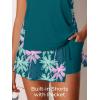 image:imageSummer Mae Blouson Tankini Swimsuits for Women 2026 Modest Tummy Coverage Bathing Suits with Skirt and Builtin ShortsMint Pink Palms