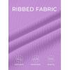 image:imageSummer Mae Ribbed Maternity One Piece Swimsuit Ruffle Wood Ears Bathing Suit Scoop Neck Pregnancy SwimwearViolet