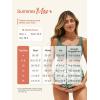 image:imageSummer Mae Maternity Bikini Swimsuit Wide Straps Ruched High Waisted Two Piece Bathing Suit Scoop Neck Pregnancy SwimwearGreen