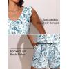 image:imageSummer Mae Ruffle Swim Romper One Piece Swimsuit Women Modest HighBack Bathing Suit with Pockets 2026 SwimwearPaisley