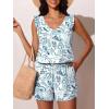 image:imageSummer Mae Ruffle Swim Romper One Piece Swimsuit Women Modest HighBack Bathing Suit with Pockets 2026 SwimwearPaisley
