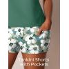 image:imageSummer Mae Womens Tankini Swimsuits 2 Piece Tummy Control Bathing Suit with Pocket Shorts Ring Linked 2025 SwimwearSolitary Silhouette Bloom