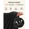 image:imageSummer Mae Viscose Maternity Pajama Pants Pregnancy Lounge Pant Soft Wide Leg Stretchy Sleepwear Trousers with PocketsBlack