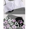 image:imageSummer Mae Blouson Tankini Swimsuits for Women 2026 Modest Tummy Coverage Bathing Suits with Skirt and Builtin ShortsLight Purple Floral Print