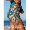 image:imageSummer Mae Tankini Swimsuits for Women 2026 Bathing Suits Top Ruched Two Piece Tummy Control VWire Modest Swim SuitsSunflower