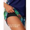 image:imageSummer Mae Blouson Tankini Swimsuits for Women 2026 Tummy Control Two Piece Bathing Suits with Sporty Pockets Swim ShortsRainforest Bloom