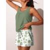 image:imageSummer Mae Blouson Womens Tankini Swimsuits Tummy Control Modest 2026 Two Piece with Sporty Pockets Bathing SuitsCoconut Tree Island