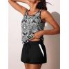 image:imageSummer Mae Blouson Womens Tankini Swimsuits Tummy Control Modest 2026 Two Piece with Sporty Pockets Bathing SuitsReligious Customs