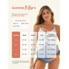 image:imageSummer Mae Maternity Swimsuit One Piece Ruffle Cutout Pregnancy Bathing Suit Lace Up SwimwearPalm Paradise