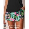 image:imageSummer Mae Womens Tankini Swimsuits with Skirt Two Piece Tummy Control Bathing Suits Printed Swimdress Swimwear 2026Rainbow Jungle