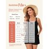 image:imageSummer Mae Plus Size Swim Romper Women One Piece Swimsuit Blouson Bathing Suit with Pockets 2026 Modest SwimwearBlack