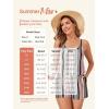 image:imageSummer Mae Plus Size Swim Romper Women One Piece Swimsuit Blouson Bathing Suit with Pockets 2026 Modest SwimwearOrange Bohemian