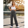 image:imageSummer Mae Viscose Maternity Pajama Pants Pregnancy Lounge Pant Soft Wide Leg Stretchy Yoga Trousers with PocketsGrey