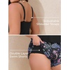 image:imageSummer Mae Plus Size Swim Romper Women One Piece Swimsuit Blouson Bathing Suit with Pockets 2026 Modest SwimwearBlack Paisley