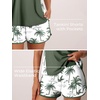 image:imageSummer Mae Blouson Womens Tankini Swimsuits Tummy Control Bathing Suits  Swim shorts with pocketsmodest top with removable padded2piece swimwear 2026 for beachpoolcruiseGreen Shadowa