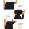 image:imageSummer Mae Viscose Maternity Jogger Pants Pregnancy Lounge Pant with Pocket  Soft stretchy womens pajama comfy sweatpant great for workout yoga work occasions and casual wearBlack