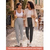 image:imageSummer Mae Viscose Maternity Jogger Pants Pregnancy Lounge Pant with Pocket  Soft stretchy womens pajama comfy sweatpant great for workout yoga work occasions and casual wearBlackLight Grey