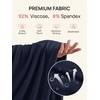 image:imageSummer Mae Viscose Maternity Jogger Pants Pregnancy Lounge Pant with Pocket  Soft stretchy womens pajama comfy sweatpant great for workout yoga work occasions and casual wearNavy Blue