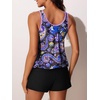 image:imageSummer Mae Womens Tankini Swimsuits Two Piece with Pockets Bathing Suits  Modest FitSide PocketsTummy ControlBuiltin BoyshortsRemovable PadsSoft Coverage for Beach VacationsStarry Sky